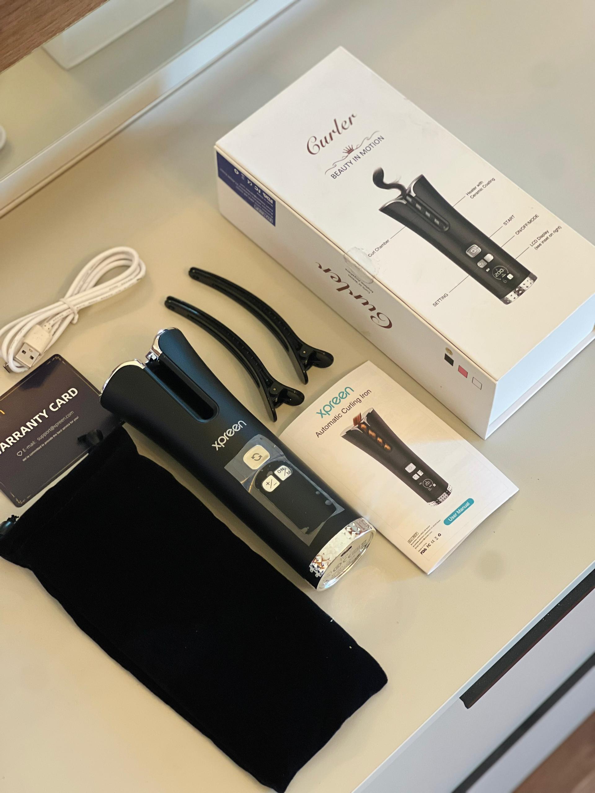 جهاز لف الشعر الأوتوماتيكي اللاسلكي Xpreen