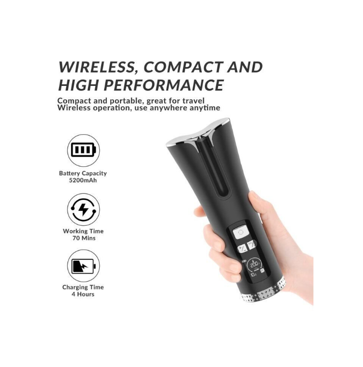 جهاز لف الشعر الأوتوماتيكي اللاسلكي Xpreen